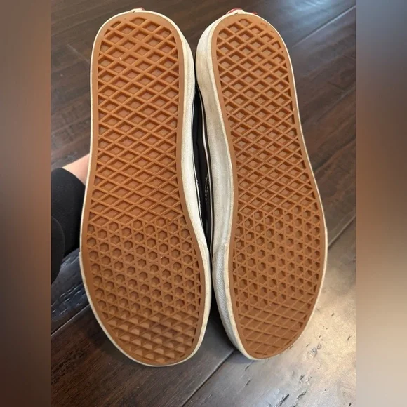 Vans black and white old skool classic skate shoes sneakers size 10 - Picture 3 of 10